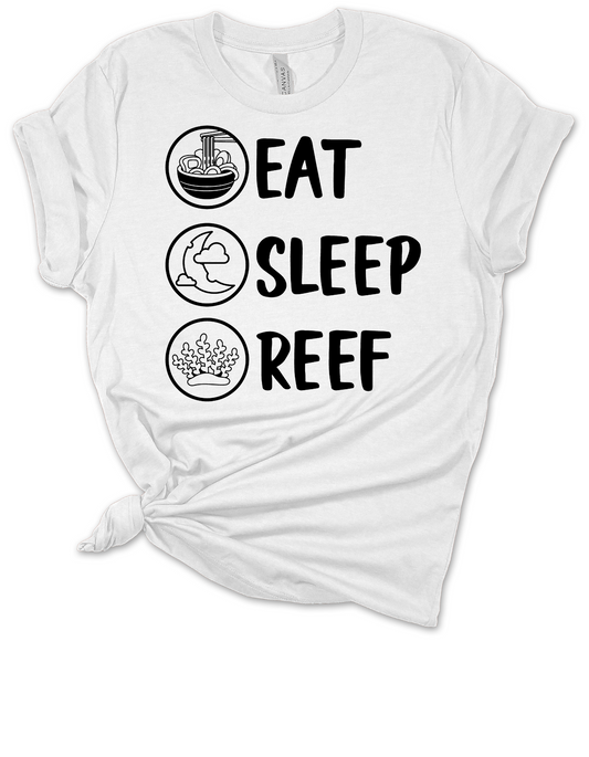 eat sleep reef t shirt
