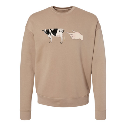 Cow poke sweater